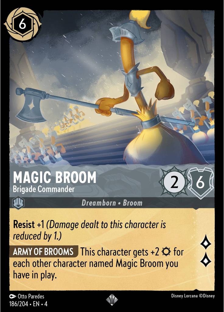 Magic Broom - Brigade Commander (Foil)