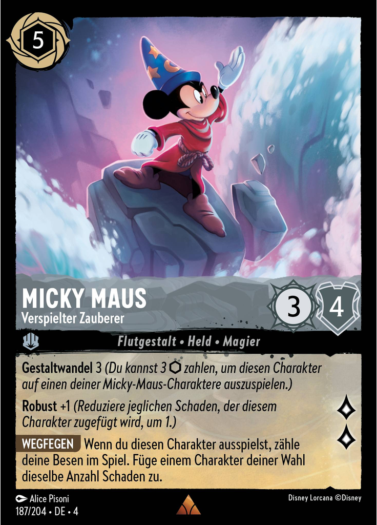 Mickey Mouse - Playful Sorcerer (Foil)
