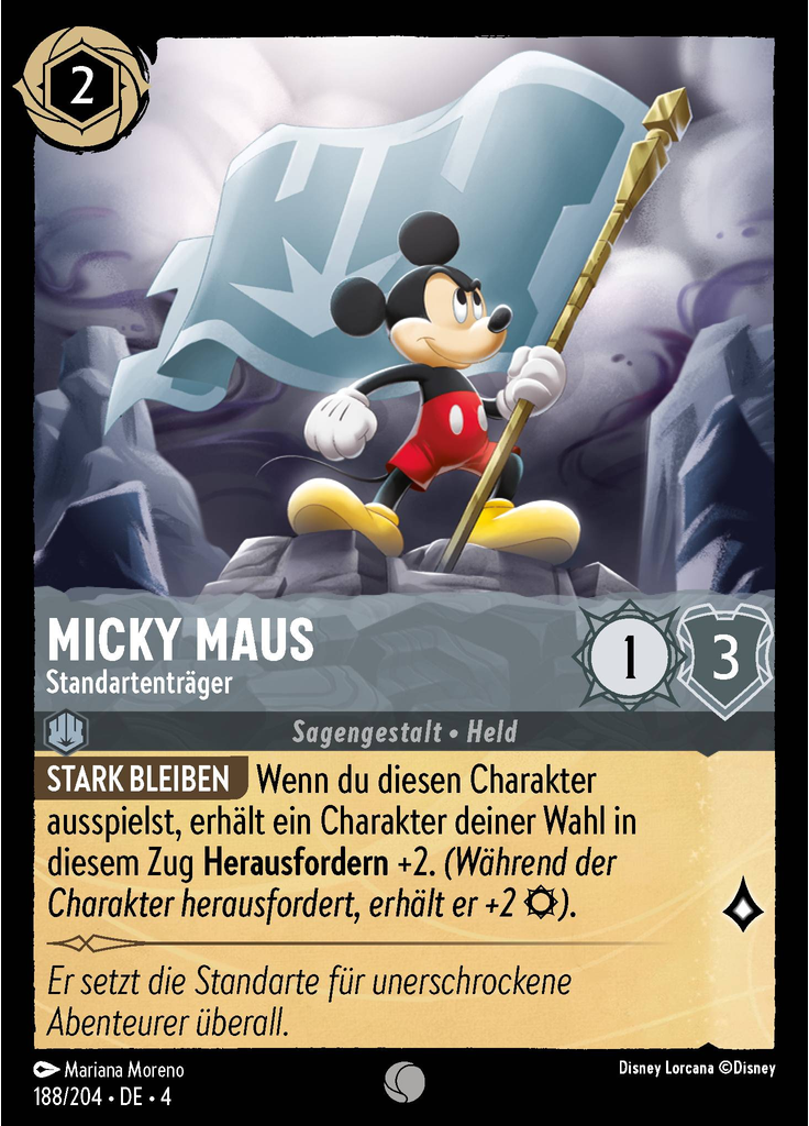 Mickey Mouse - Standard Bearer (Foil)