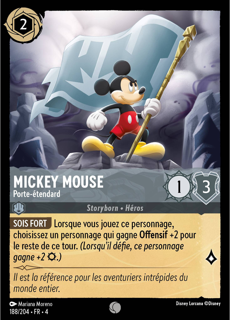 Mickey Mouse - Standard Bearer (Foil)