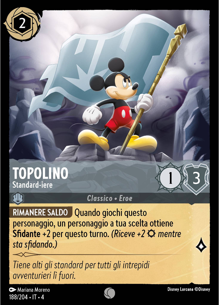 Mickey Mouse - Standard Bearer