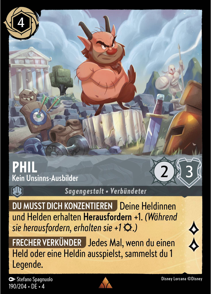 Philoctetes - No-Nonsense Instructor (Foil)