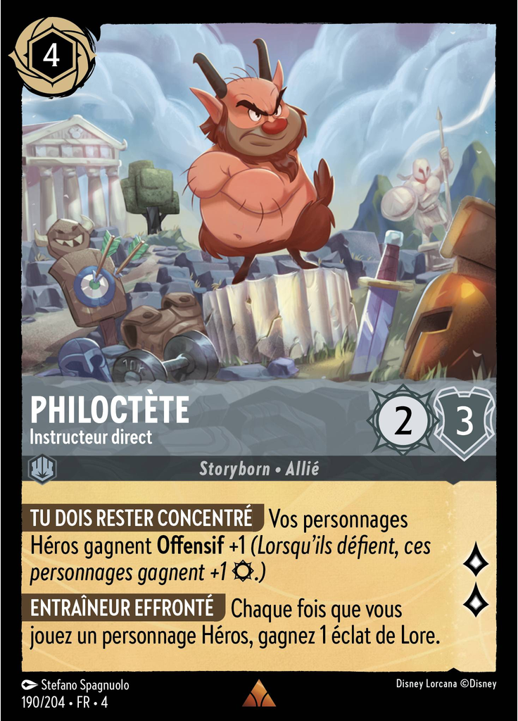 Philoctetes - No-Nonsense Instructor