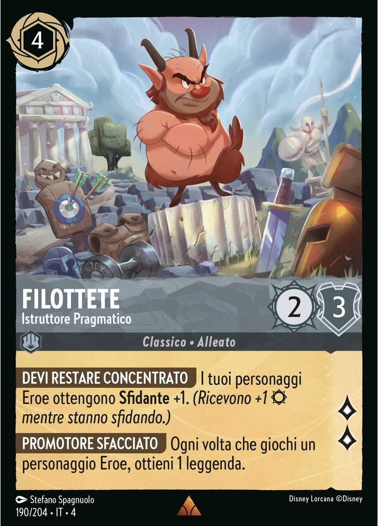 Philoctetes - No-Nonsense Instructor