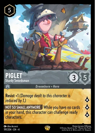 Piglet - Sturdy Swordsman