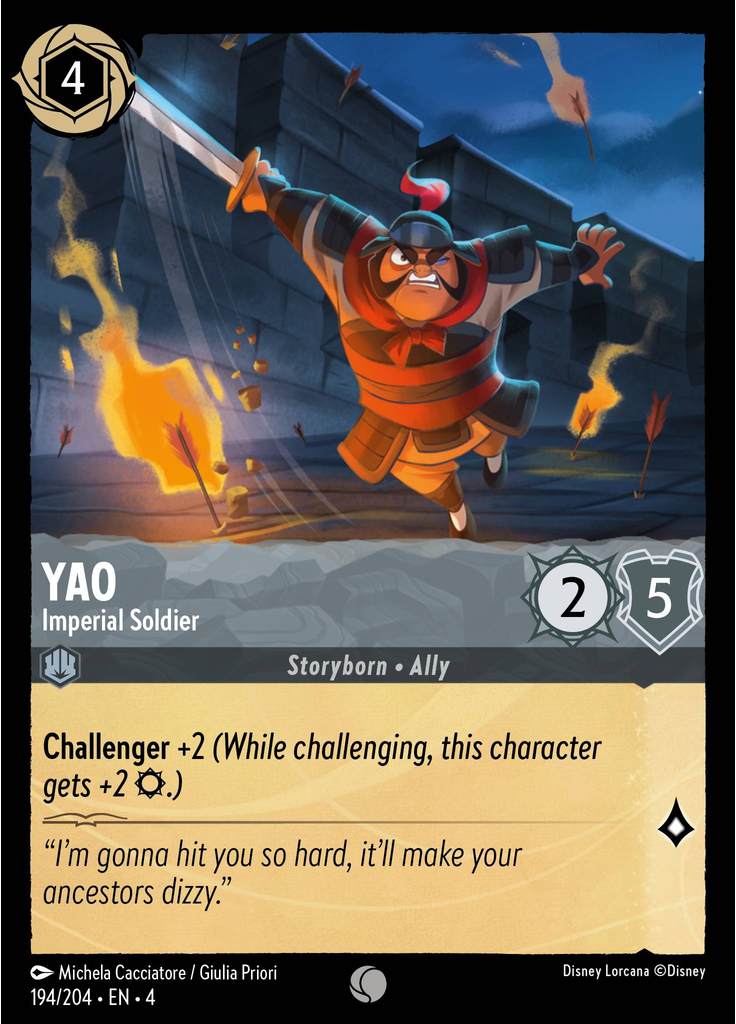 Yao - Imperial Soldier (Foil)