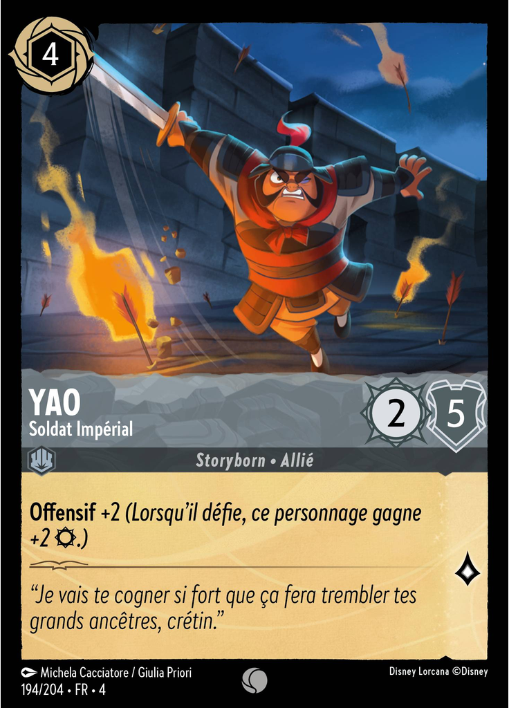 Yao - Imperial Soldier (Foil)