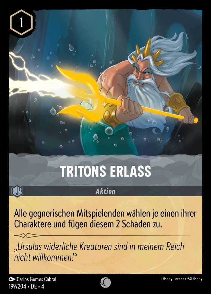Triton's Decree (Foil)