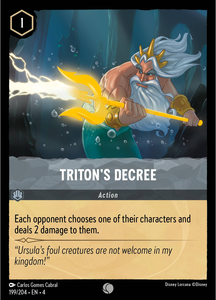 Triton's Decree (Foil)