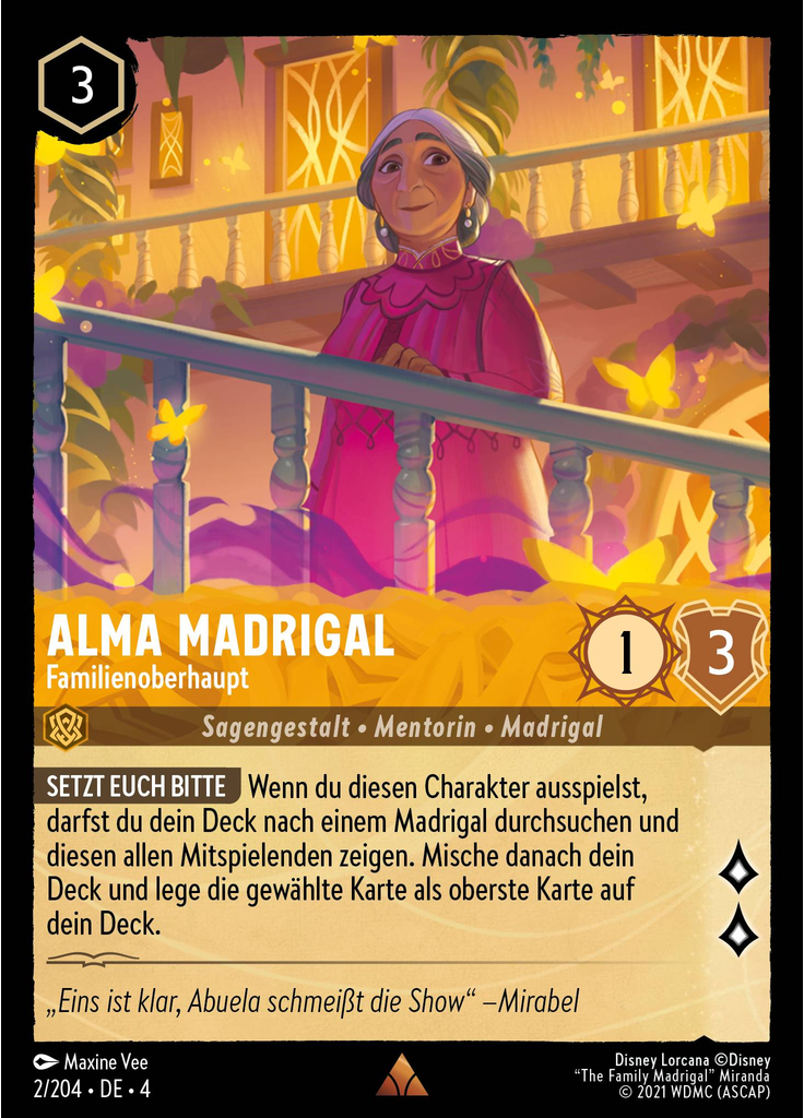 Alma Madrigal - Family Matriarch
