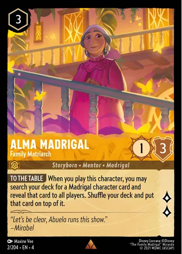 Alma Madrigal - Family Matriarch