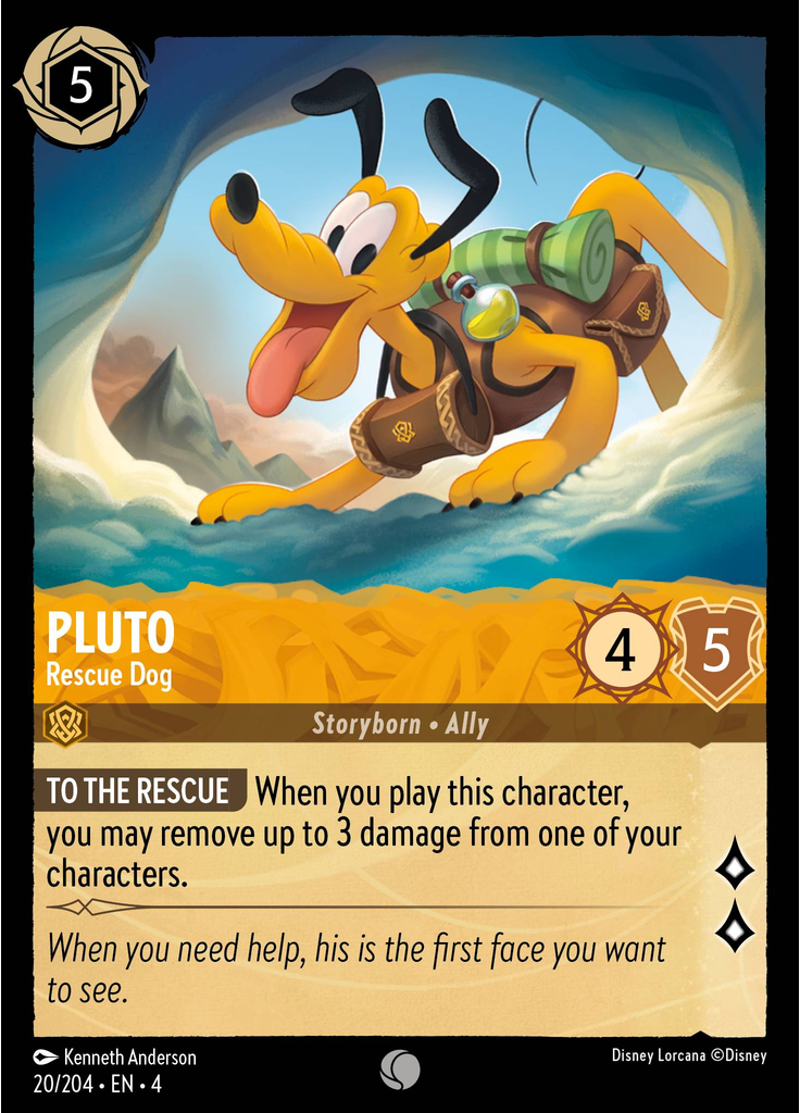 Pluto - Rescue Dog (Foil)