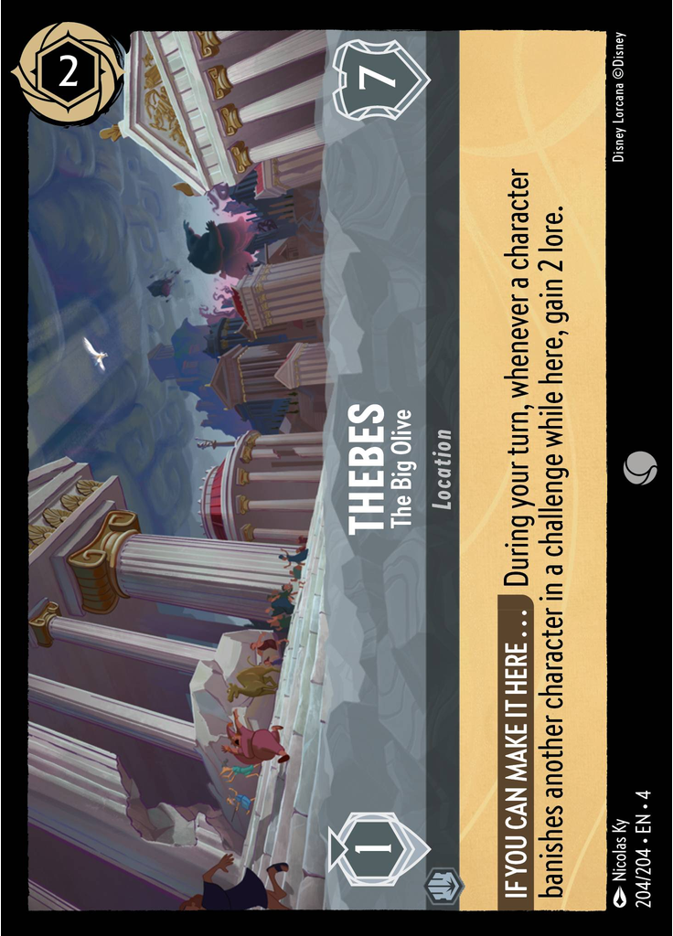 Thebes - The Big Olive (Foil)