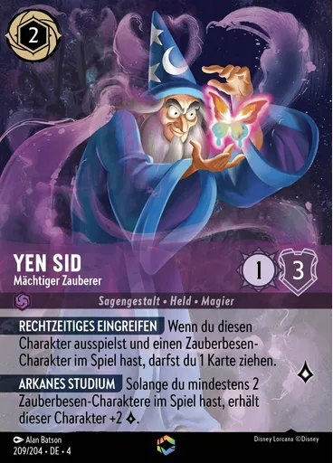 Yen Sid - Powerful Sorcerer