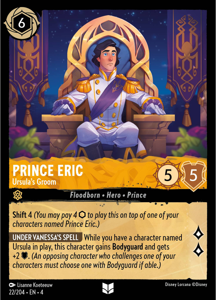 Prince Eric - Ursula's Groom (Foil)