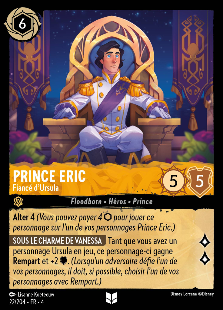 Prince Eric - Ursula's Groom (Foil)