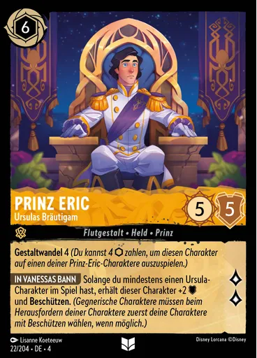 Prince Eric - Ursula's Groom