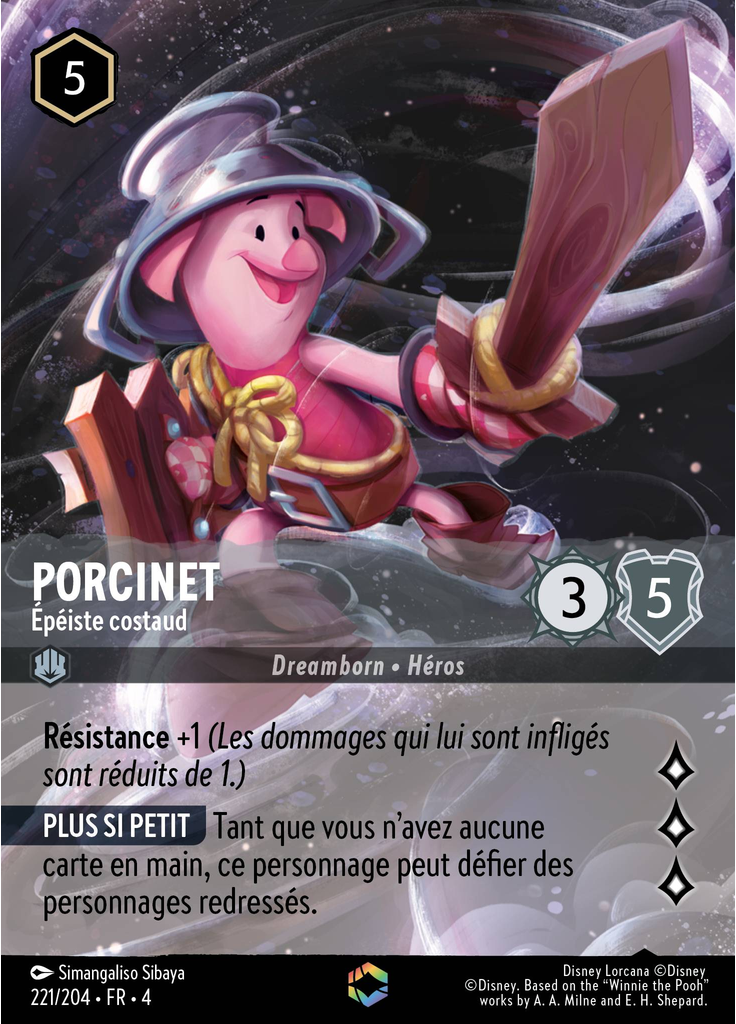 Piglet - Sturdy Swordsman