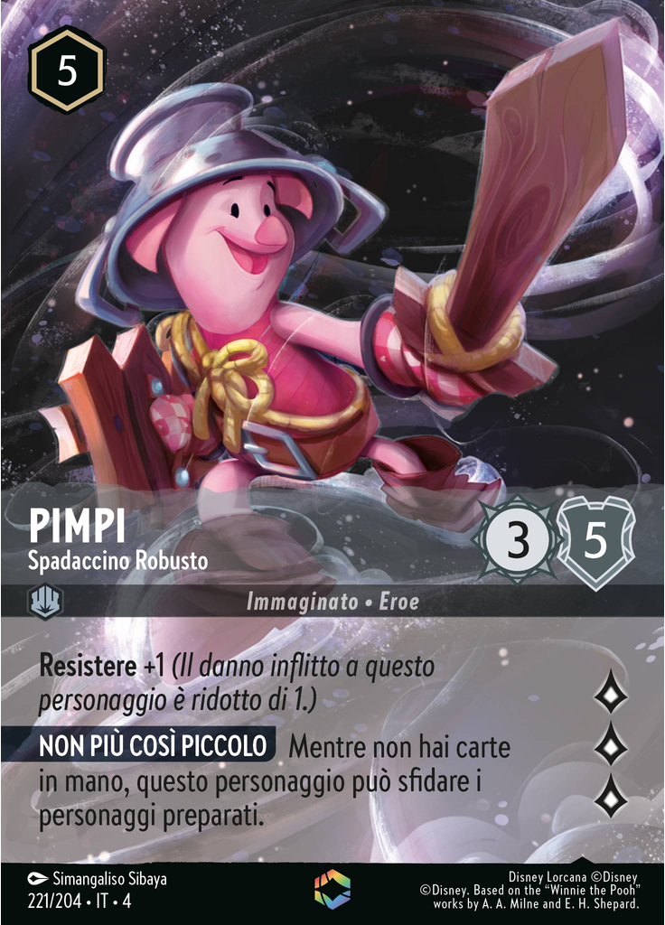 Piglet - Sturdy Swordsman