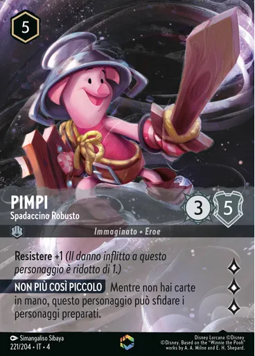 Piglet - Sturdy Swordsman