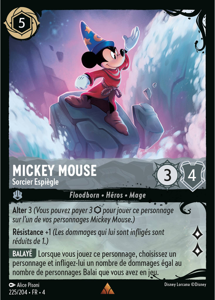 Mickey Mouse - Playful Sorcerer