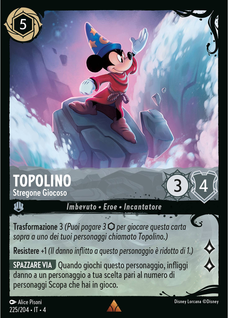 Mickey Mouse - Playful Sorcerer