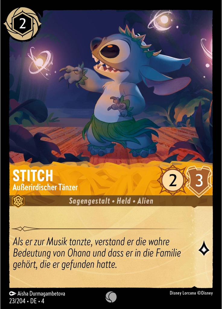 Stitch - Alien Dancer (Foil)