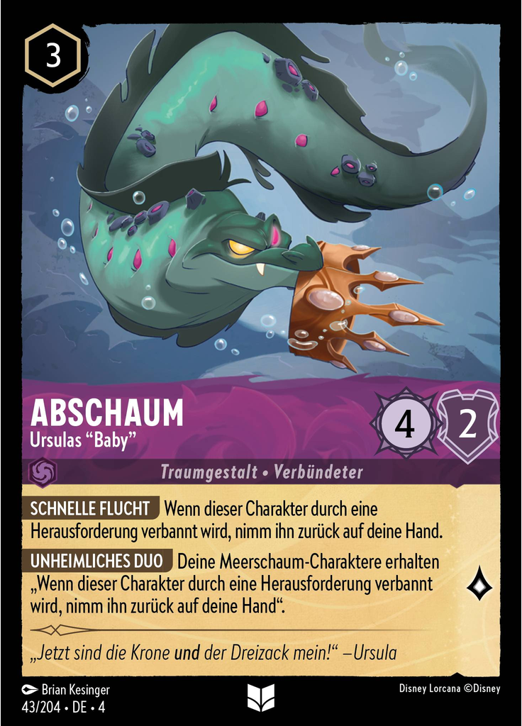Flotsam - Ursula's ""Baby""