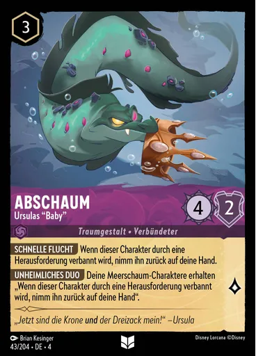 Flotsam - Ursula's ""Baby""
