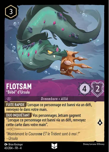 Flotsam - Ursula's ""Baby""