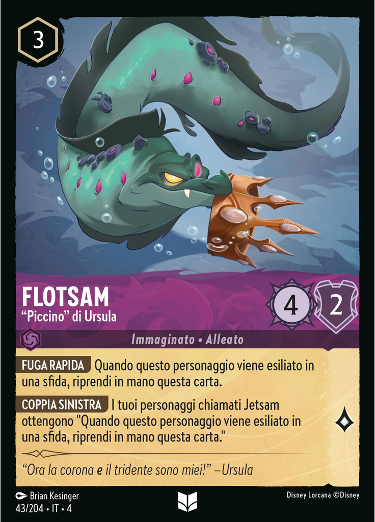 Flotsam - Ursula's ""Baby""