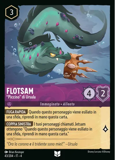 Flotsam - Ursula's ""Baby""