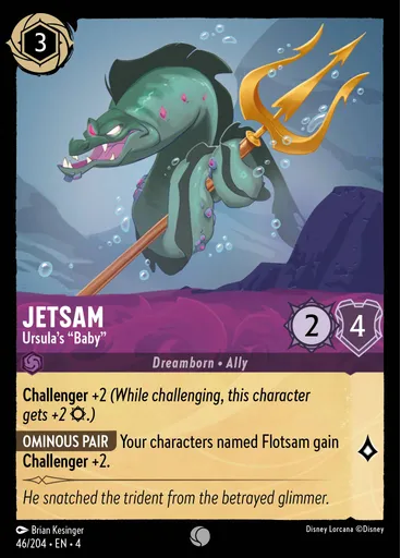 Jetsam - Ursula's ""Baby""