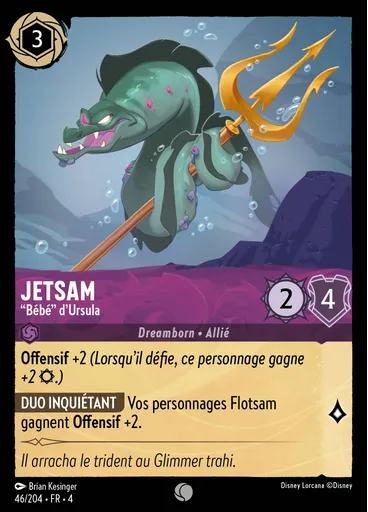 Jetsam - Ursula's ""Baby""
