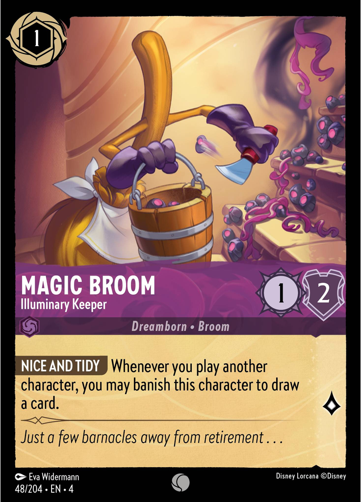 Magic Broom - Illuminary Keeper (Foil)