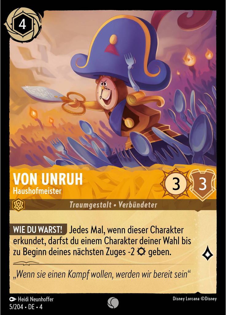 Cogsworth - Majordomo (Foil)