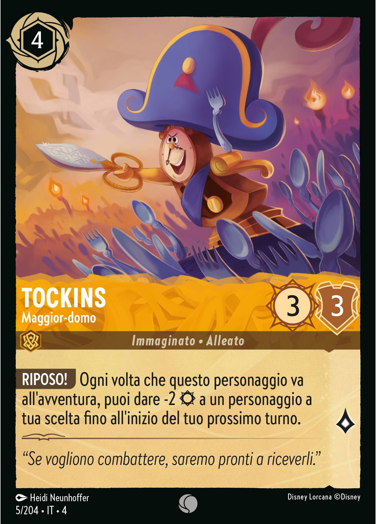 Cogsworth - Majordomo (Foil)