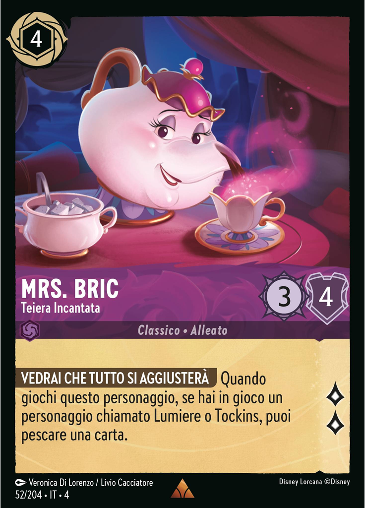 Mrs. Potts - Enchanted Teapot