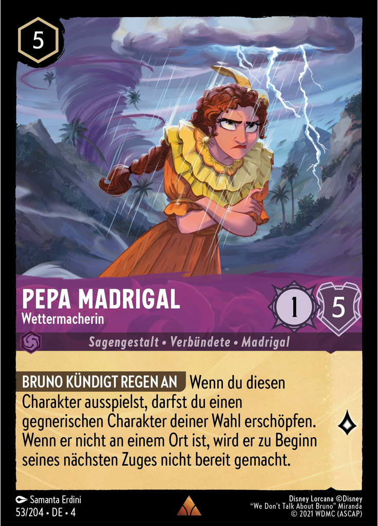 Pepa Madrigal - Weather Maker (Foil)