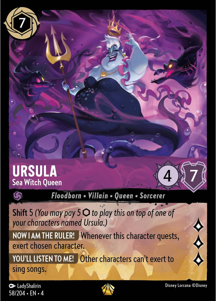 Ursula - Sea Witch Queen (Foil)