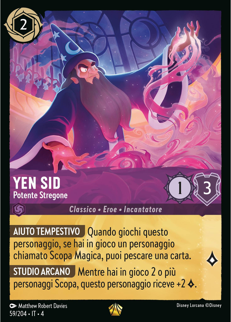 Yen Sid - Powerful Sorcerer (Foil)