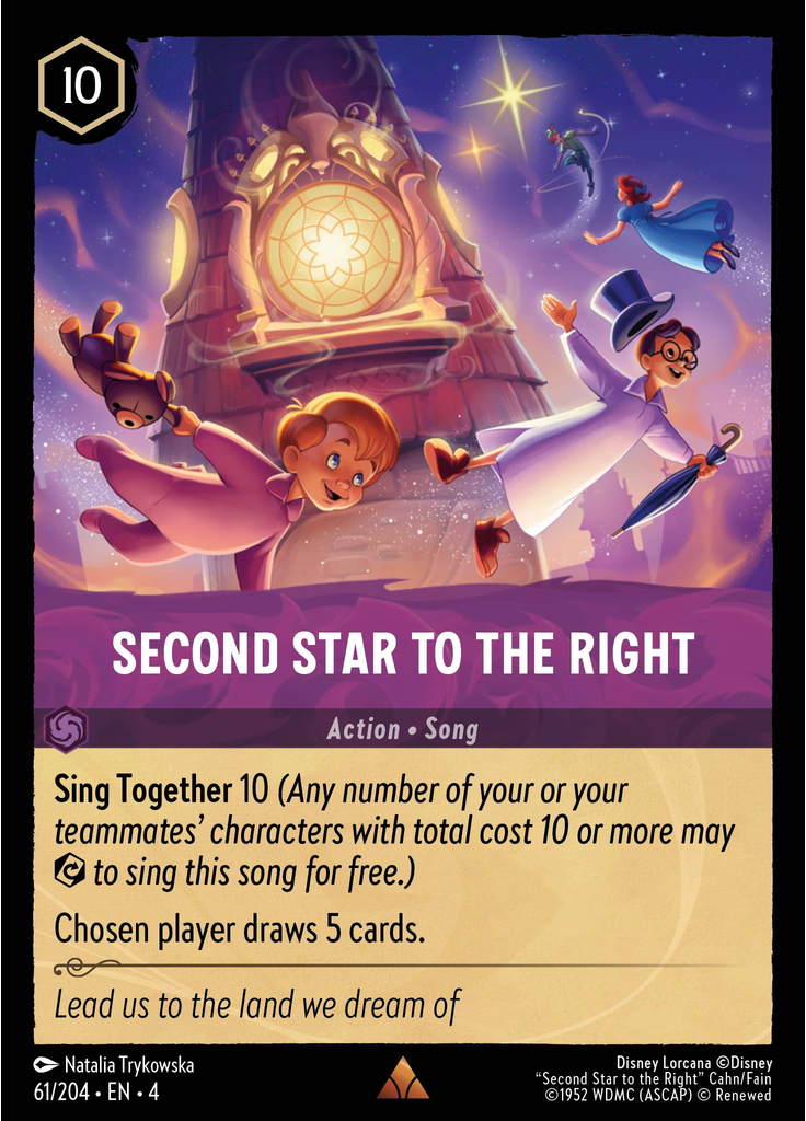 Second Star to the Right (Foil)
