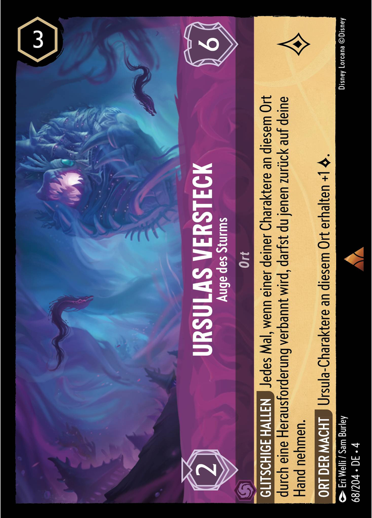 Ursula's Lair - Eye of the Storm (Foil)