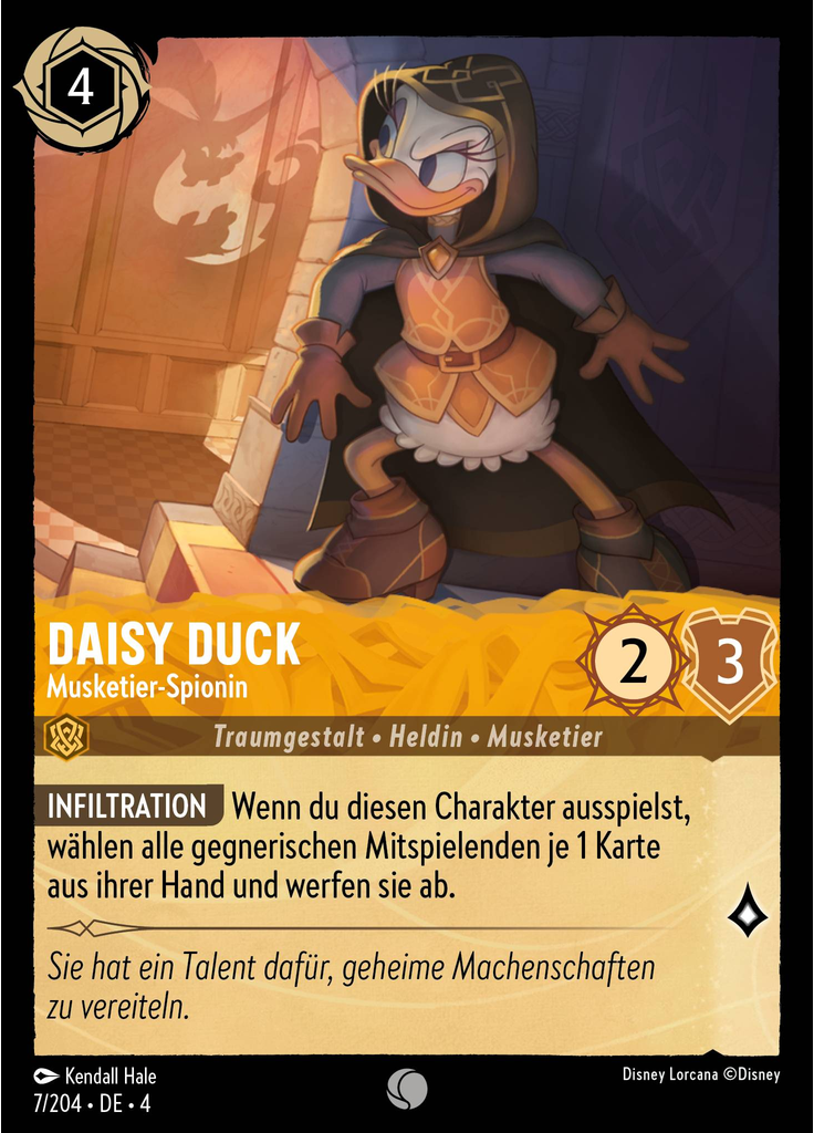 Daisy Duck - Musketeer Spy (Foil)