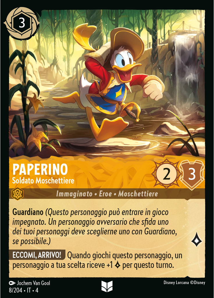 Donald Duck - Musketeer Soldier