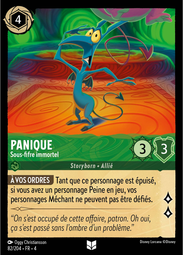 Panic - Immortal Sidekick