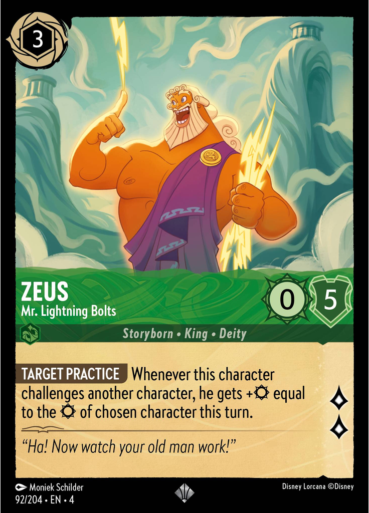 Zeus - Mr. Lightning Bolts (Foil)