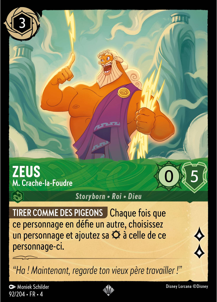 Zeus - Mr. Lightning Bolts