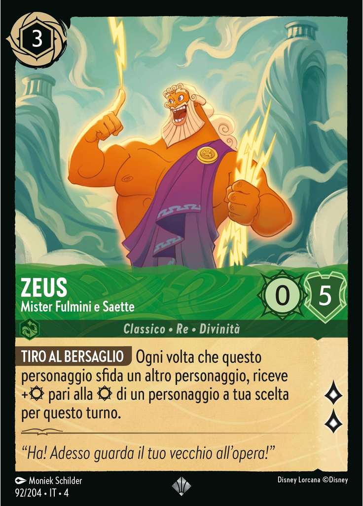 Zeus - Mr. Lightning Bolts