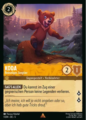 Koda - Talkative Cub